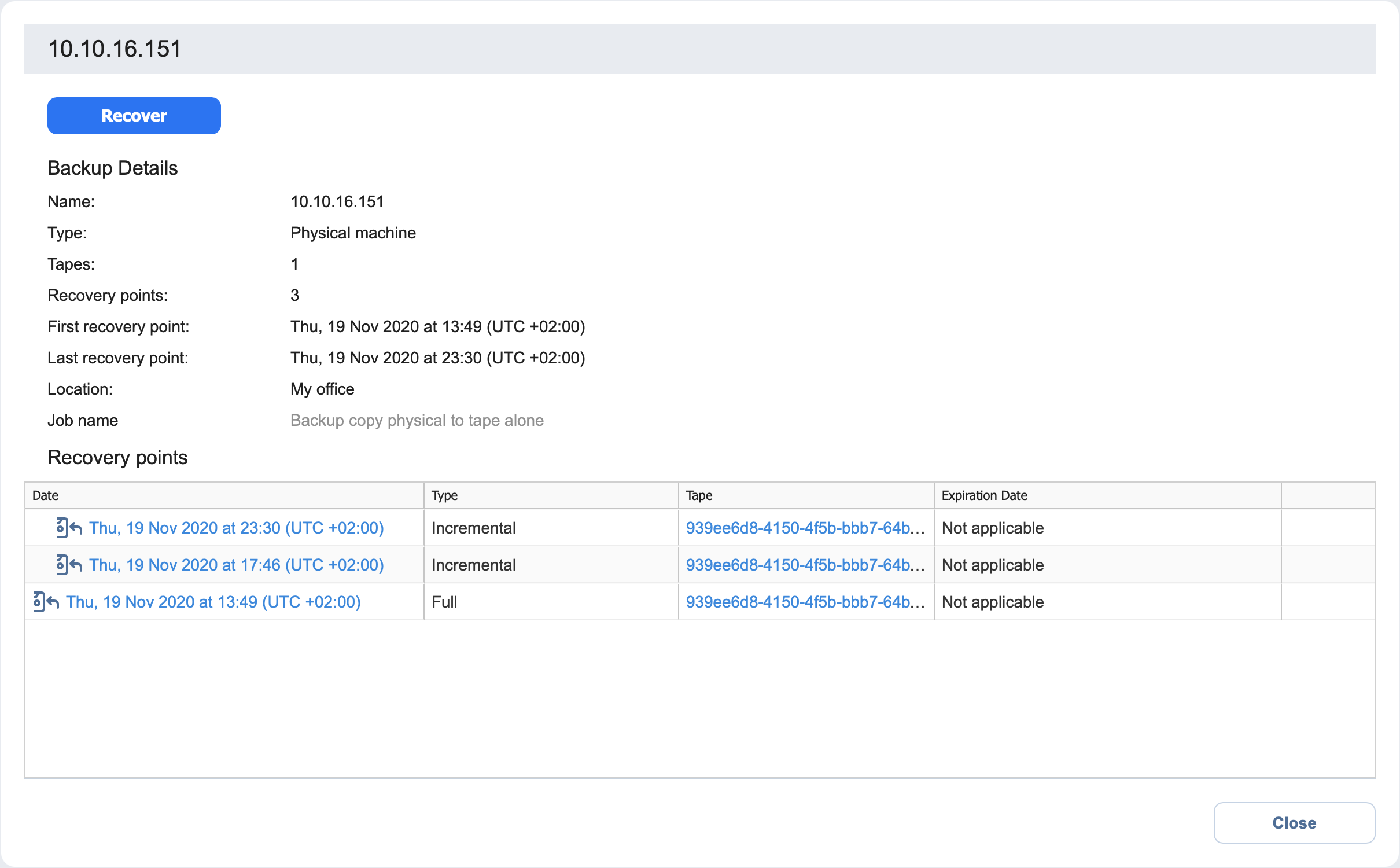 Managing Tape Cartridges
